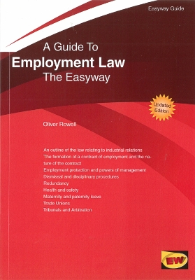 Guide To Employment Law: The Easyway - 2016 - Rowell, Oliver