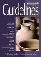 Guidelines: January-April 2009: In-depth Bible Study