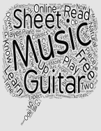 Guitar Sheet Paper