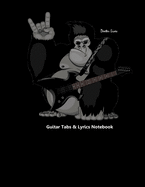 Guitar Tabs & Lyrics Notebook