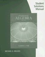 Gustafson and Frisk's Intermediate Algebra: Student Solutions Manual