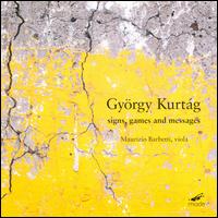 Gyrgy Kurtg: Signs, Games and Messages - Gianpiero Ruggeri (baritone); Maurizio Barbetti (viola)