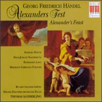 Hndel: Alexanders Fest - Barbara Hoene (soprano); Hans-Jurgen Wachsmuth (tenor); Hans-Rudiger Hulsch (cello); Hermann-Christian Polster (bass);...