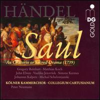 Hndel: Saul - Collegium Cartusianum; Gregory Reinhart (bass); Johannes Kalpers (tenor); John Elwes (tenor); Matthias Koch (contralto);...