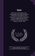 Haiti: Where has all the Money Gone: Hearing Before the Subcommittee on the Western Hemisphere of the Committee on International Relations, House of Representatives, One Hundred Fourth Congress, Second Session, June 20, 1996