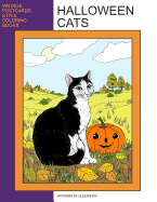 Halloween Cats: Coloring Book