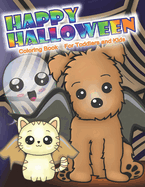 halloween coloring book: For Toddlers and Kids