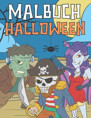 Halloween Malbuch: Malblock f?r Kinder 4-8 Jahre - Press, Bee Art