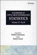 Handbook of Applicable Mathematics, Statistics - Ledermann, Walter (Editor), and Lloyd, Emlyn (Editor)