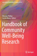 Handbook of Community Well-Being Research