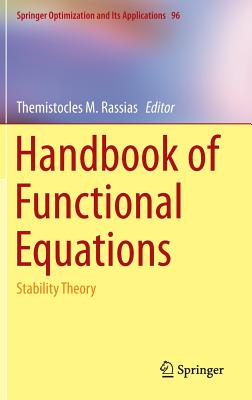 Handbook of Functional Equations: Stability Theory - Rassias, Themistocles M (Editor)