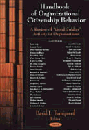 Handbook of Organizational Citizenship Behavior: A Review of 'Good Soldier' Activity in Organizations