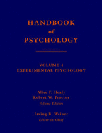 Handbook of Psychology, Volume 4: Experimental Psychology