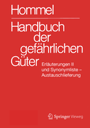 Handbuch Der Gef?hrlichen G?ter. Erl?uterungen II. Austauschlieferung, Dezember 2021: Gew?sserverunreinigung