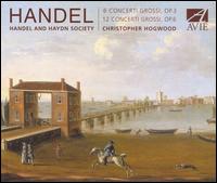 Handel: 6 Concerti Grossi, Op. 3; 12 Concerti Grossi, Op. 6 - Daniel Stepner (violin); Linda Quan (violin); Myron Lutzke (cello); Stanley Ritchie (violin); Handel & Haydn Society