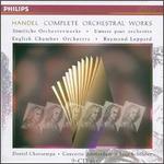 Handel: Complete Orchestral Works - Andrew McGavin (horn); Anita Lasker-Wallfisch (cello); Anthony Randall (horn); Concerto Amsterdam; Daniel Chorzempa (organ);...