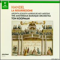 Handel: La Resurrezione - Barbara Schlick (soprano); Guillemette Laurens (alto); Guy de Mey (tenor); Klaus Mertens (bass); Nancy Argenta (soprano);...
