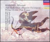 Handel: Messiah - Brian Runnett (organ); Huguette Tourangeau (contralto); Joan Sutherland (soprano); Tom Krause (bass);...
