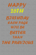 Happy 26th Birthday!