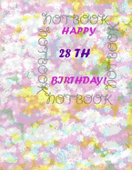 Happy 28Th Birthday !: each page will be better than the previous one !!!