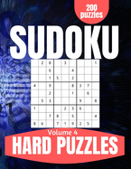 Hard Sudoku Puzzles: Difficult Large Print Sudoku Puzzles for Adults and Seniors with Solutions