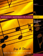 Harmonic Materials in Tonal Music: A Programed Course, Part I - Steinke, Greg A