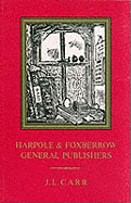 Harpole and Foxberrow General Publishers