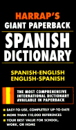 Harrap's Giant Paperback Spanish Dictionary - Harrap's