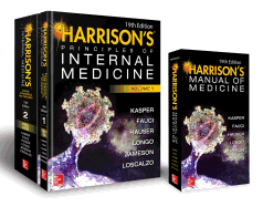 Harrison's Principles of Internal Medicine 19th Edition and Harrison's Manual of Medicine 19th Edition Val Pak
