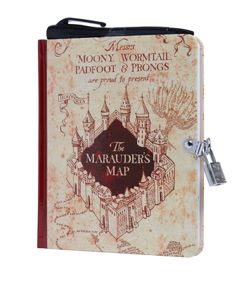 Harry Potter: Marauder's Map Lock and Key Diary - Insight Editions