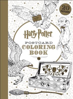 Harry Potter Postcard Coloring Book - Scholastic