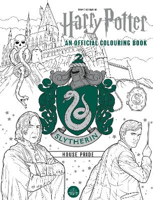 Harry Potter: Slytherin House Pride: The Official Colouring Book - Various Contributors.