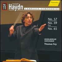 Haydn: Complete Symphonies, Vol. 11 - Heidelberger Sinfoniker; Thomas Fey (conductor)