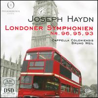Haydn: Londoner Symphonien Nr. 96, 95, 93 - Bruno Weil (speech/speaker/speaking part); Cappella Coloniensis; Bruno Weil (conductor)