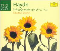 Haydn: String Quartets, Opp. 76, 77, 103 - Amadeus Quartet