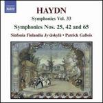Haydn: Symphonies Nos. 25, 42 & 65