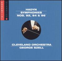 Haydn: Symphonies Nos. 92, 94 & 96 - Cleveland Orchestra; George Szell (conductor)