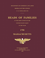 Heads of Families at the First Census of the United States Taken in the Year 1790: Massachusetts - United States, Bureau Of the Census