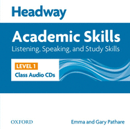 Headway 1 Academic Skills 1: Listening, Speaking, and Study Skills Class Audio CDs (2)