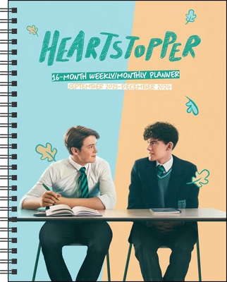 Heartstopper 16-Month 2023-2024 Weekly/Monthly Planner Calendar: With Bonus Stick - Netflix (Corporate Author)