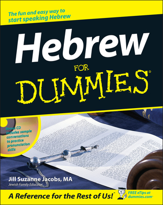 Hebrew for Dummies - Jacobs, Jill Suzanne