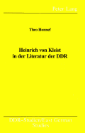 Heinrich Von Kleist in Der Literatur Der Ddr