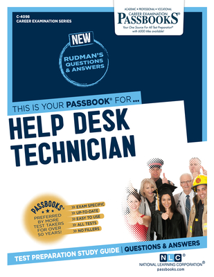 Help Desk Technician (C-4098): Passbooks Study Guide Volume 4098 - National Learning Corporation