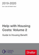 Help With Housing Costs: Volume 2: Guide to Housing Benefit 2019-20