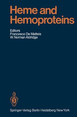 Heme and Hemoproteins - Bock, K W, and Elder, G H, and Israels, L G