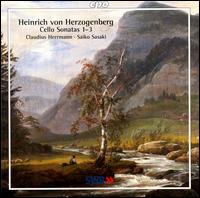 Henrich von Herzogenberg: Cello Sonatas, Nos. 1-3 - Claudius Herrmann (cello); Saiko Sasaki (piano)