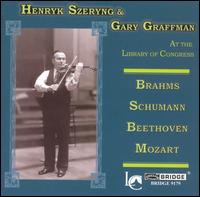 Henryk Szeryng & Gary Graffman at the Library of Congress - Gary Graffman (piano); Henryk Szeryng (violin)