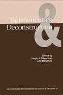 Hermeneutics and Deconstruction