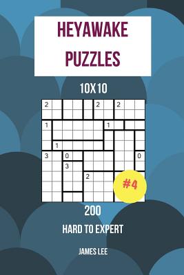 Heyawake Puzzles - 200 Hard to Expert 10x10 Vol. 4 - Lee, James