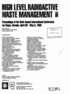 High Level Radioactive Waste Management (1995)